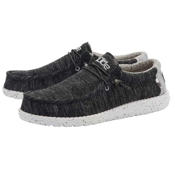 NWT Hey Dude Wally Stretch Meteorite Mens 9 - Picture 1 of 2